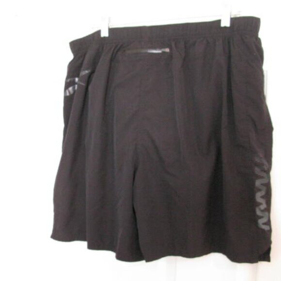Men's Reebok Black Athletic Shorts XL - Picture 2 of 3